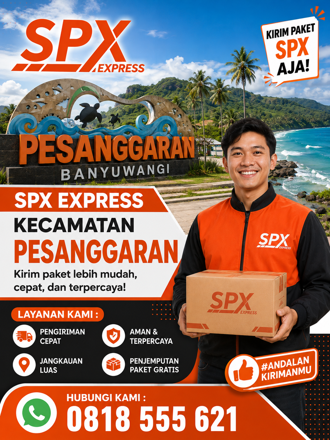 SPX Express Service Point Pesanggaran